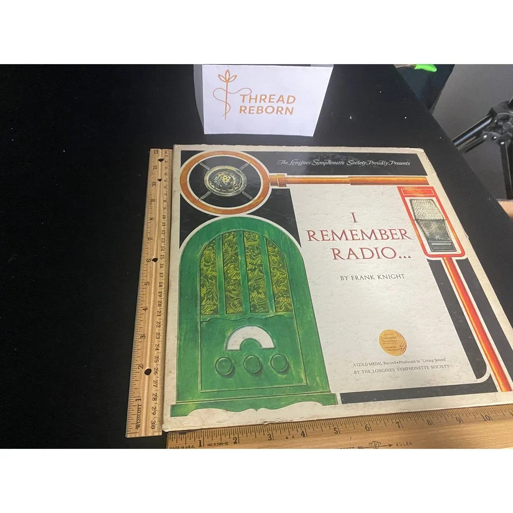 I Remember Radio by Frank Knight Longines Symphonette‎ Society Vintage Book